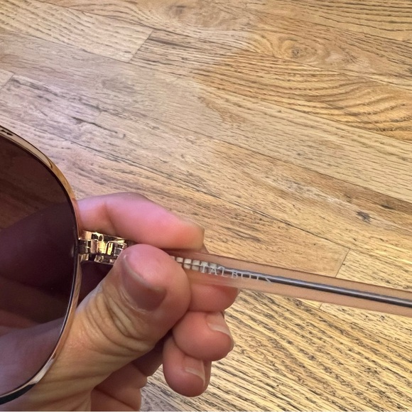 Talbots Emerson Aviators Light Pink With Red Case 61063207 23 - Picture 6 of 9